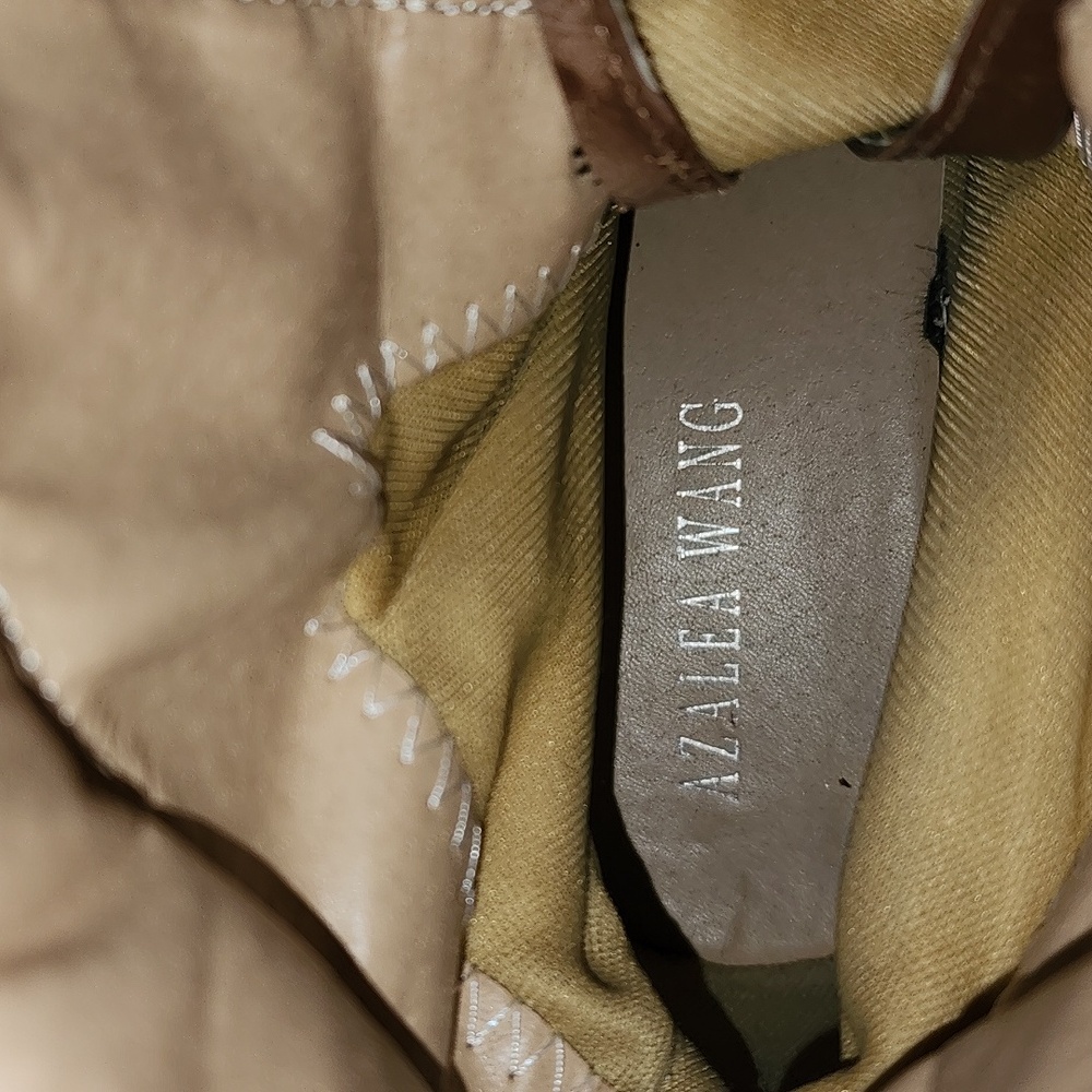 Azalea Wang Tan Boots - Picture 10 of 11